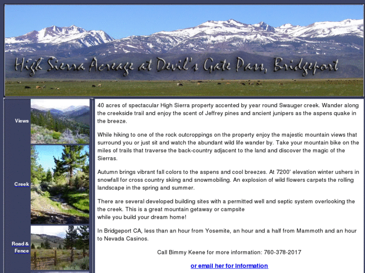 www.highsierraacreage.com