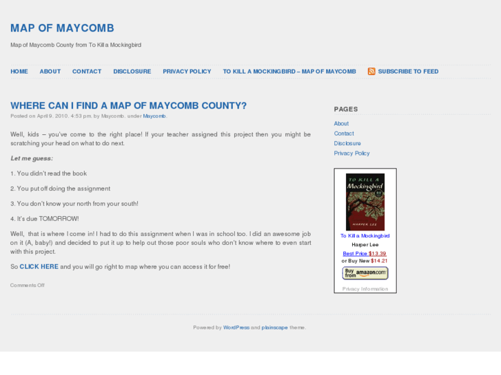 www.mapofmaycomb.com