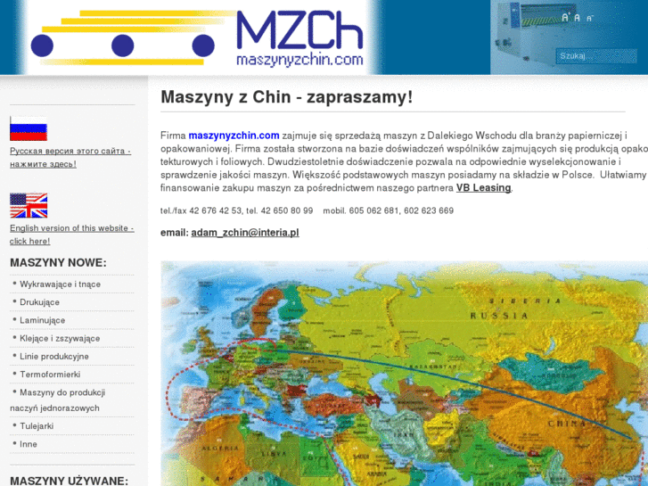 www.maszynyzchin.com