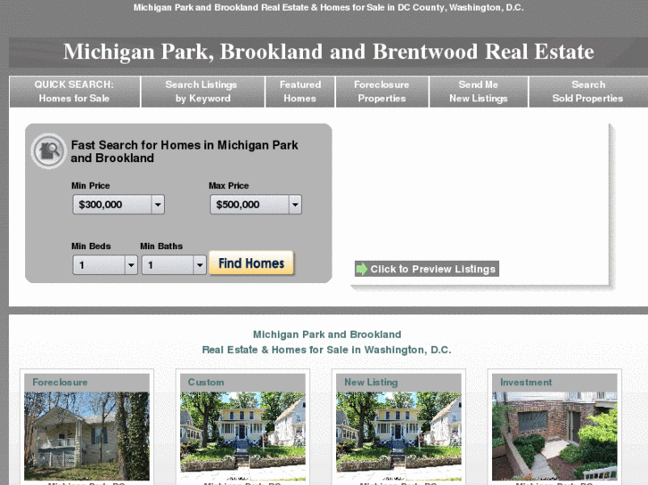 www.michiganpark-brookland-realestate.com