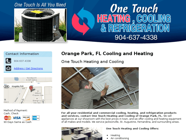 www.onetouchheatingandcooling.com