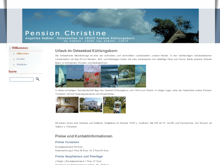 www.pension-christine.net