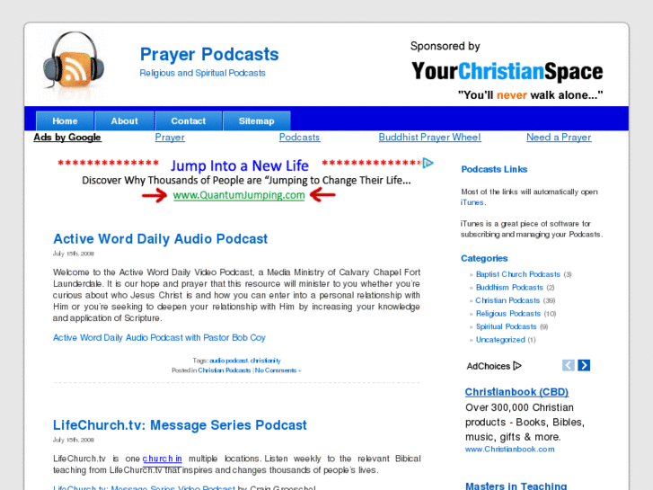 www.prayerpodcasts.com