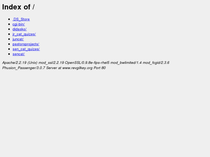www.revgilkey.org