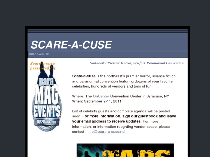 www.scare-a-cuse.net