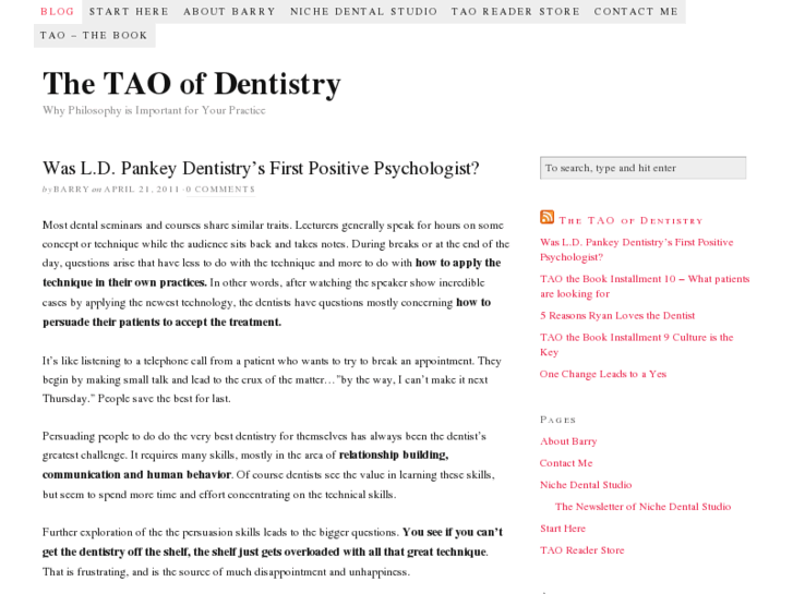 www.taoofdentistry.com