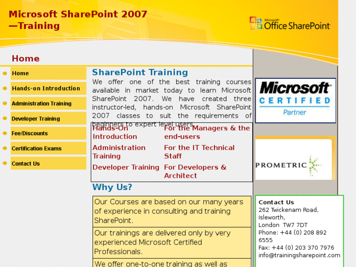 www.trainingsharepoint.com