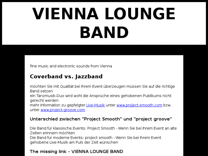 www.viennaloungeband.com