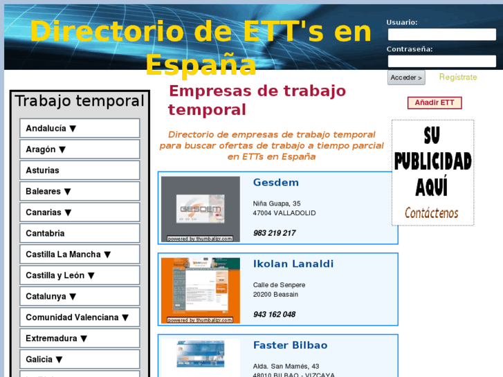 www.empresasdetrabajotemporal.net