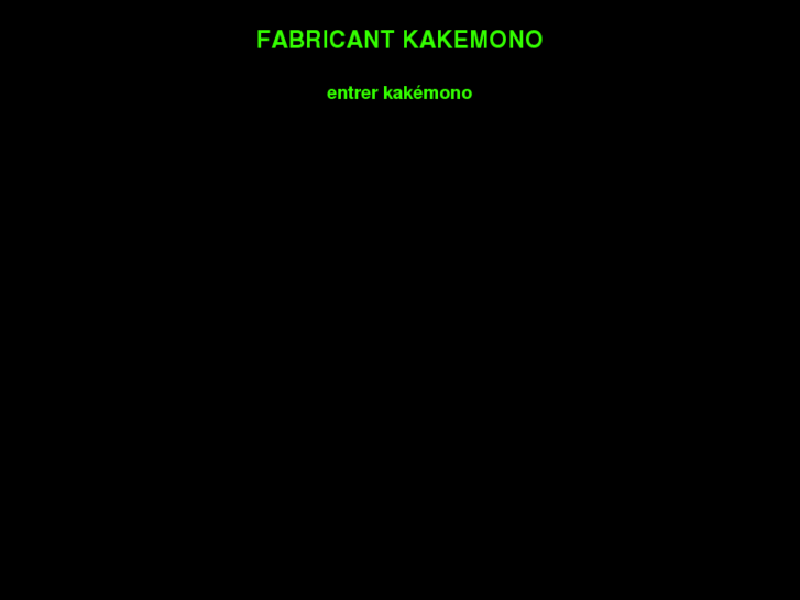 www.fabricant-kakemono.com