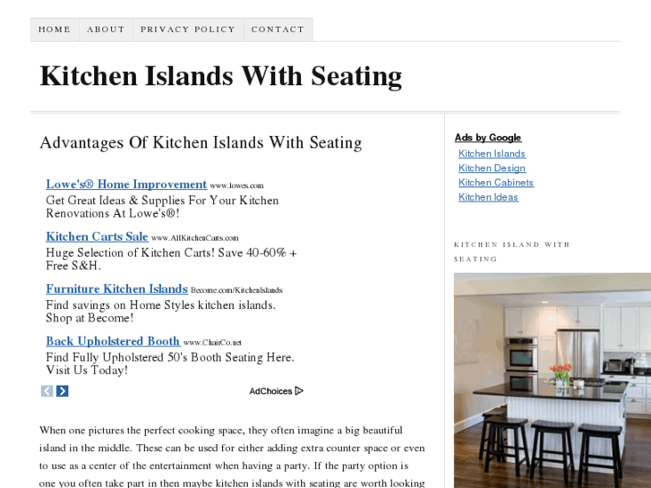 www.kitchenislandswithseating.net