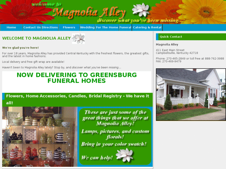 www.magnoliaalleyflorist.com