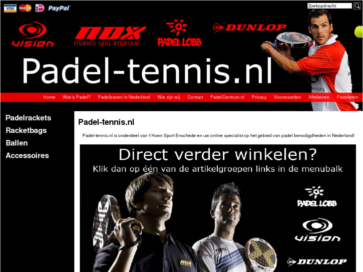 www.padel-tennis.nl