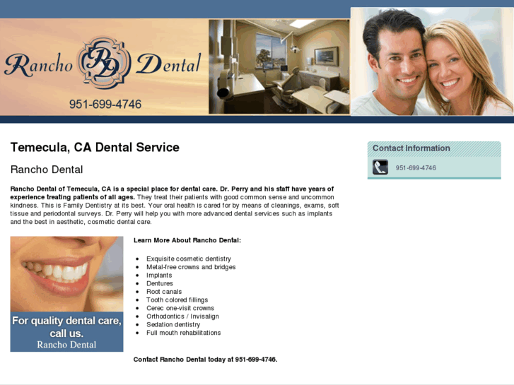 www.ranchodentaltemecula.com