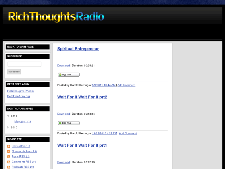 www.richthoughtsradio.com