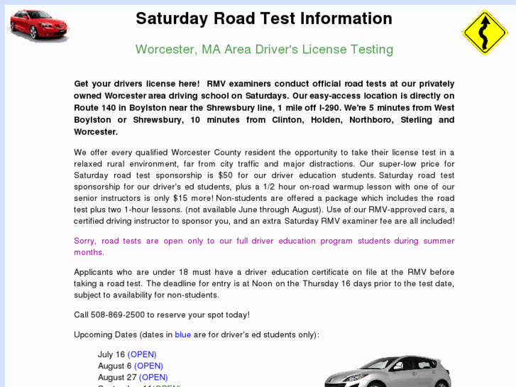 www.rmvroadtests.com