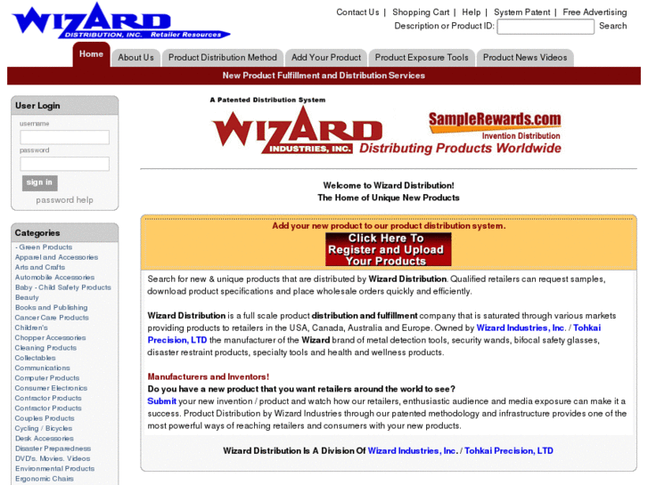 www.wizarddistribution.com