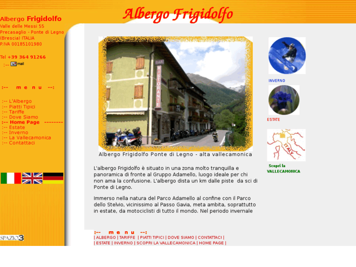 www.albergofrigidolfo.it