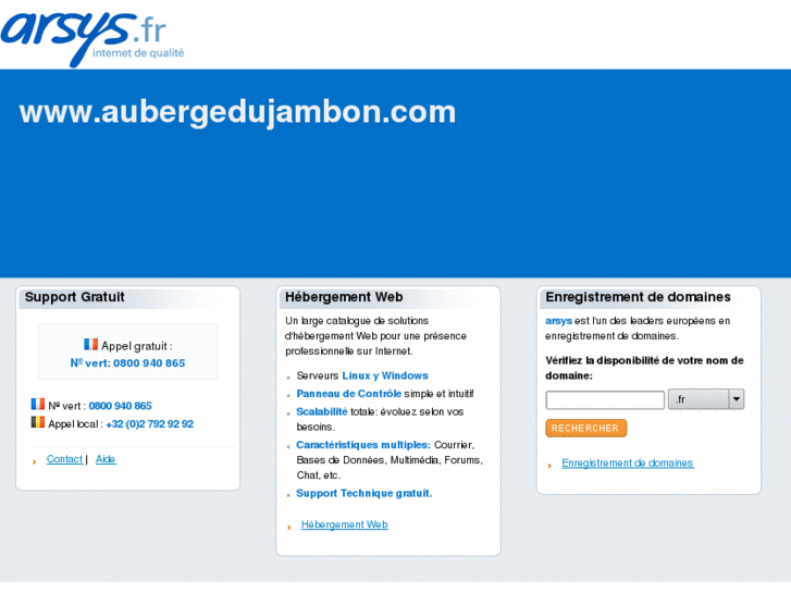 www.aubergedujambon.com