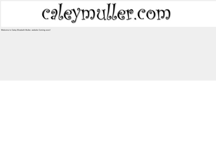 www.caleymuller.com