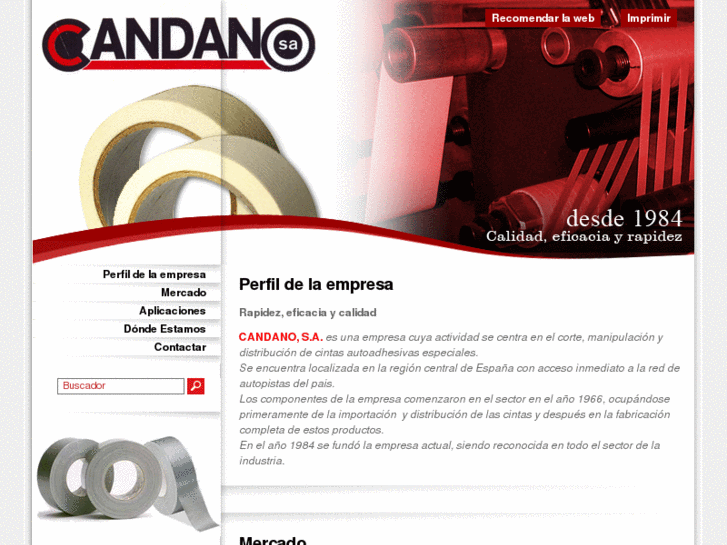 www.candanosadhesivos.es