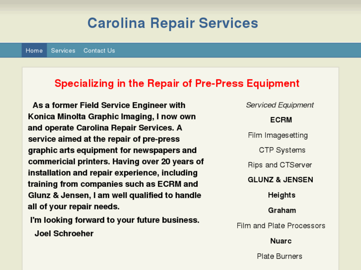 www.carolinarepairservices.com