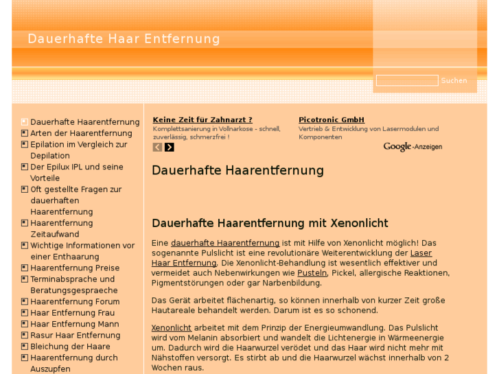 www.dauerhafte-haar-entfernung.net