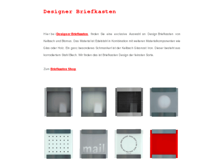 www.designer-briefkasten.com