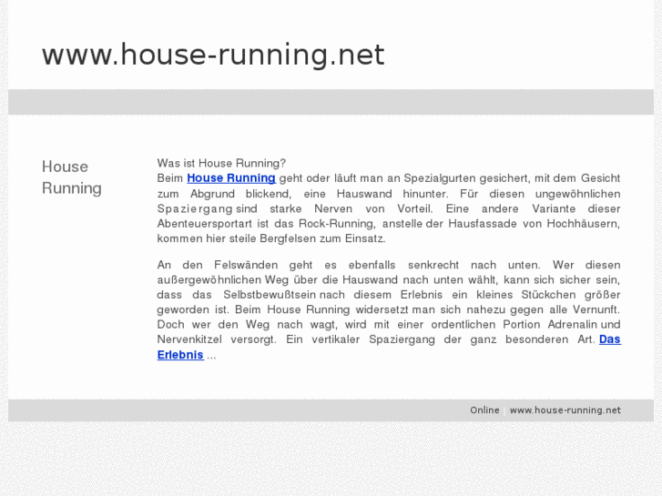 www.house-running.net