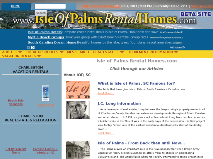 www.isleofpalmsrentalhomes.com