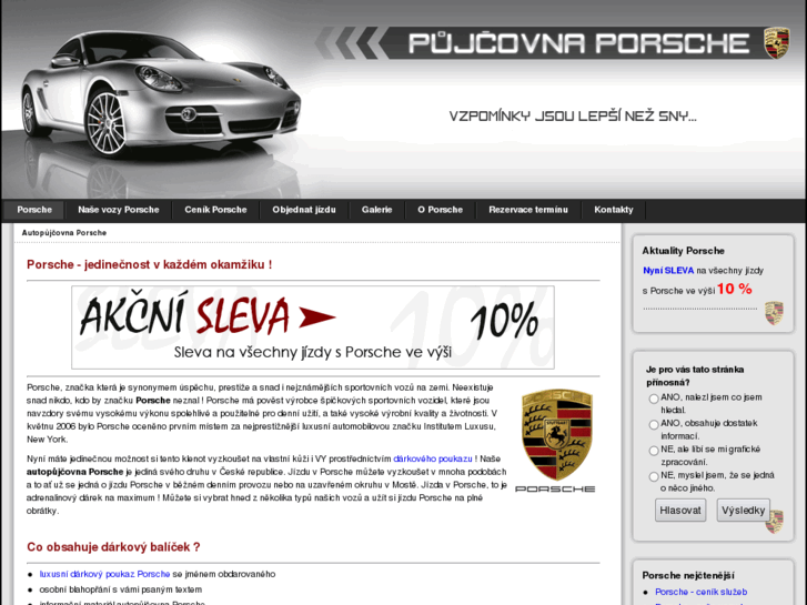 www.pujcovna-porsche.cz