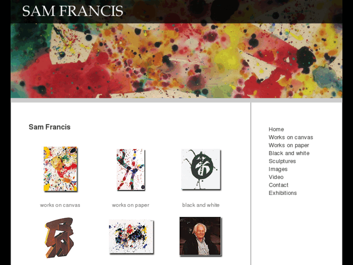 www.samfrancis.com