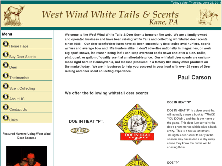 www.westwindwhitetails.com