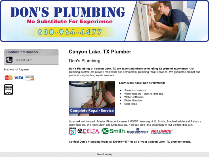 www.canyonlakeplumber.com