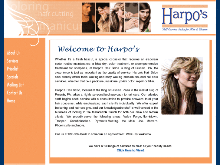 www.harposhairsalon.com