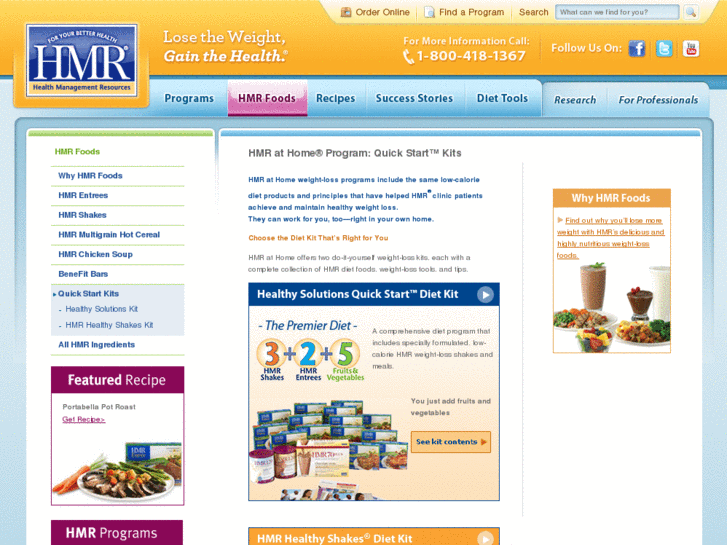 www.hmrquickstartdietkit.com
