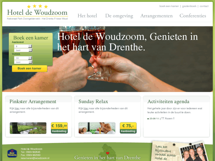 www.hotel-dewoudzoom.com