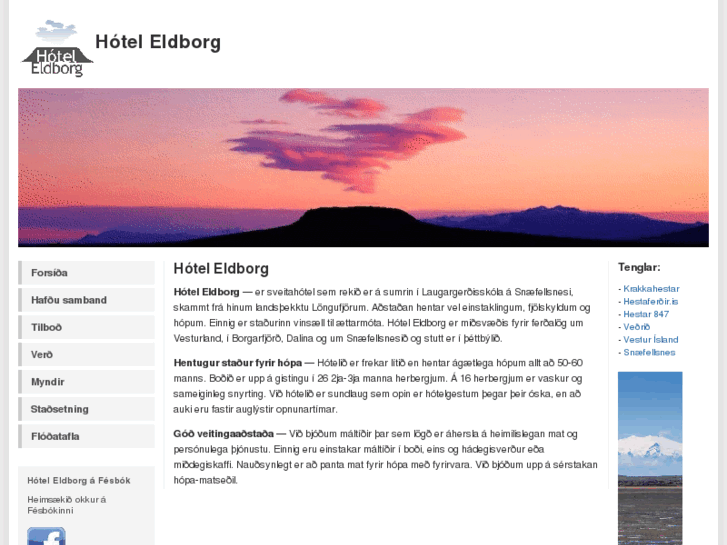 www.hoteleldborg.is