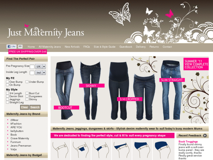 www.justmaternityjeans.com