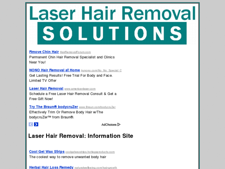 www.laser-hair-removal-solutions.com