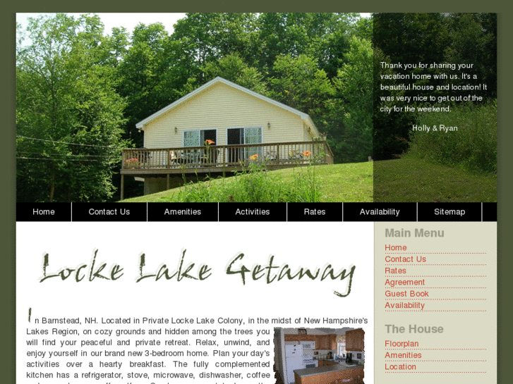 www.lockelakegetaway.com