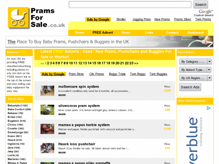 www.pramsforsale.co.uk
