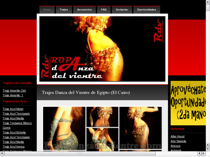 www.ropadanzadelvientre.es