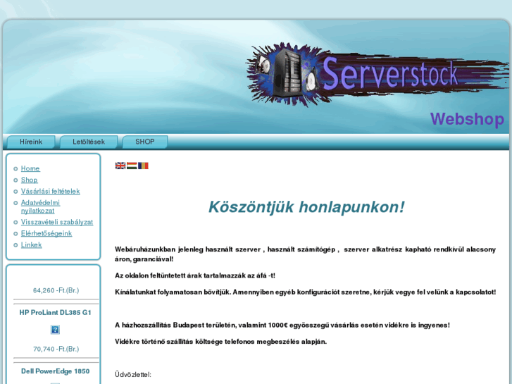 www.serverstock.eu