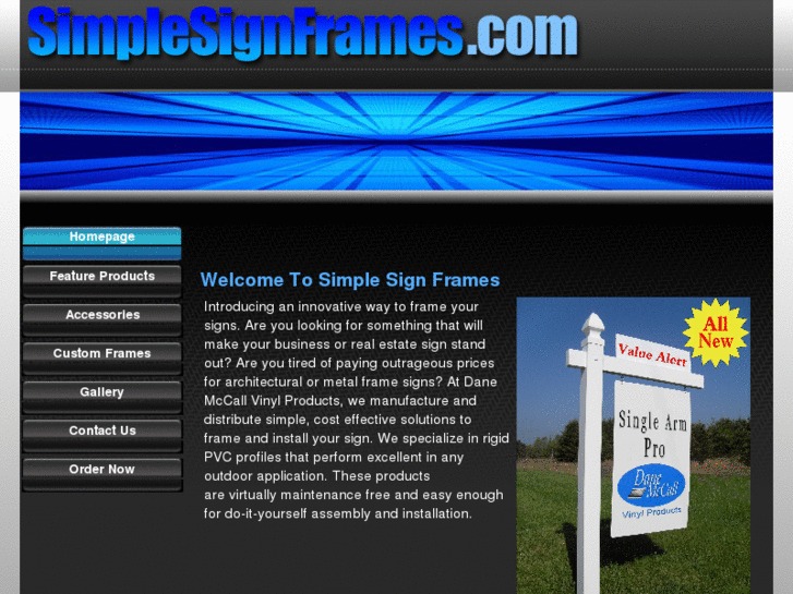 www.simplesignframes.com