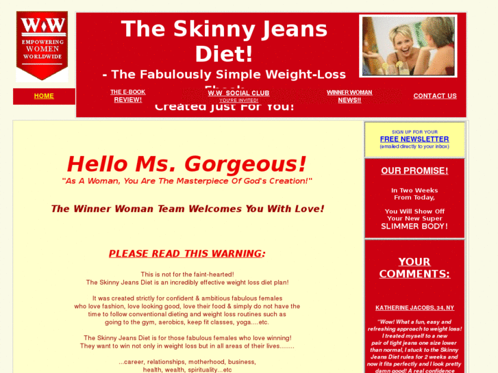 www.skinnyjeansdiet.com