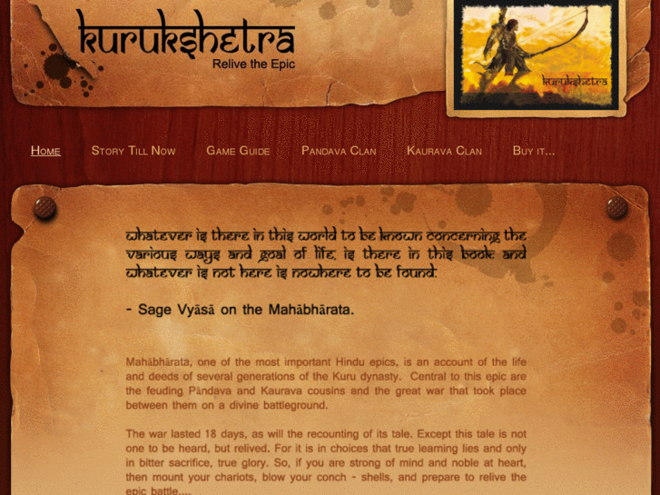 www.thekurukshetragame.com