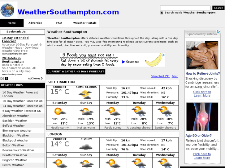 www.weathersouthampton.com