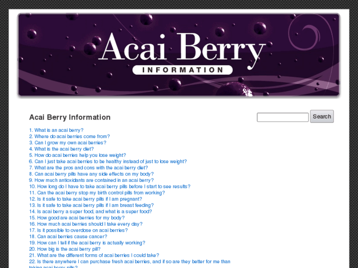 www.acaiberry-information.com