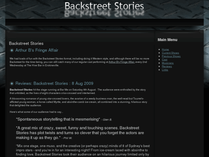 www.backstreetstories.com